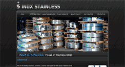 Desktop Screenshot of inoxstainless.com